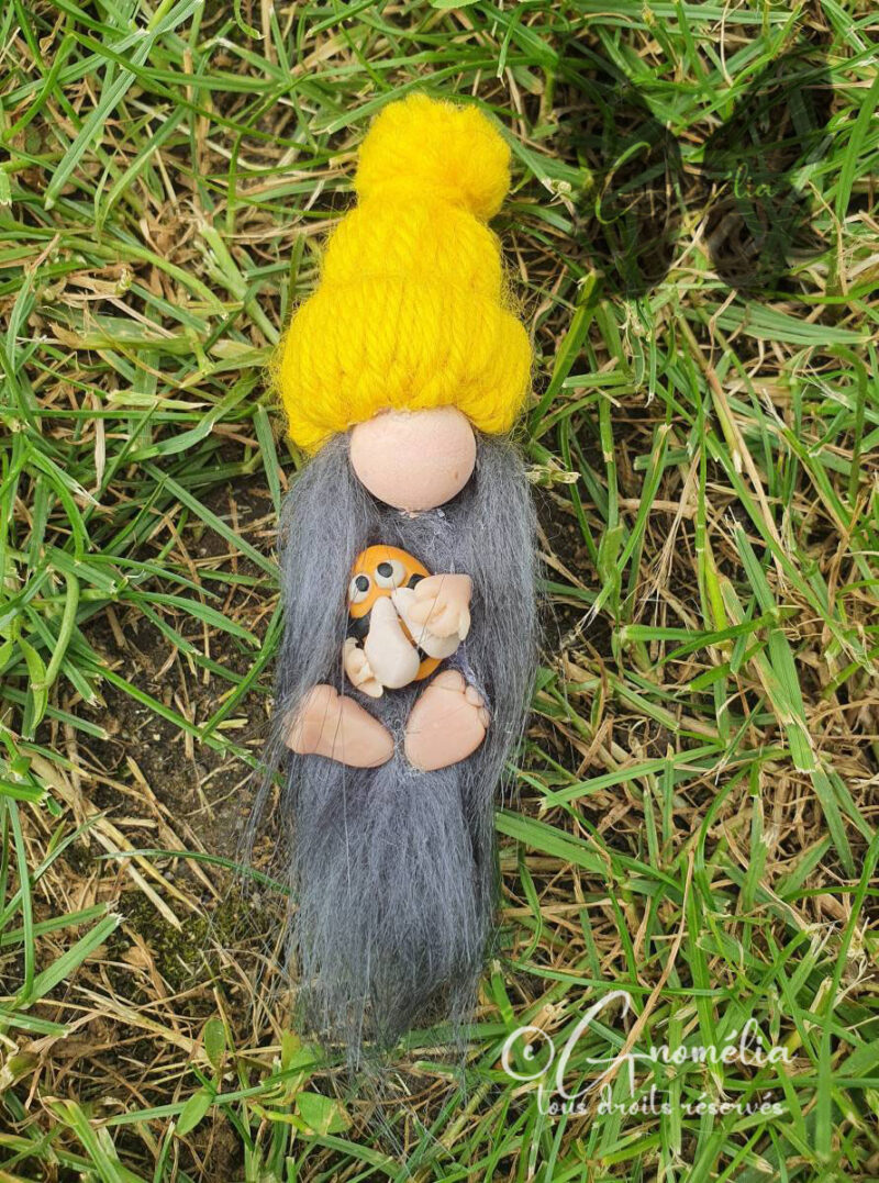 Buzz Gnome Abeille Compagnon Mielito 4 Gnomélia v2 Buzz