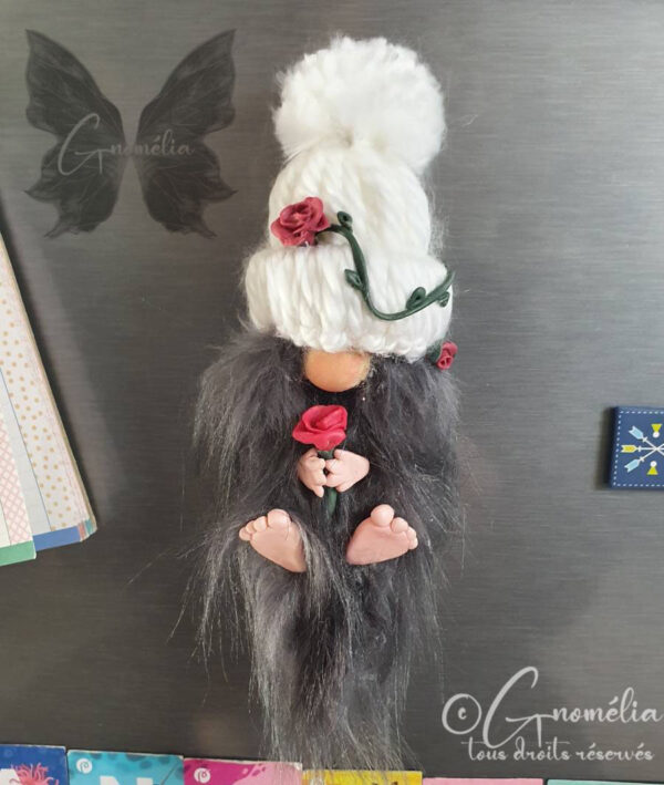 Roméo Gnome Rose Saint Valentin 5 Gnomélia v2 Roméo