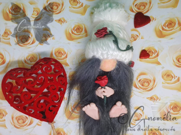 Roméo Rose rouge Premier Gnomélia V2 Roméo