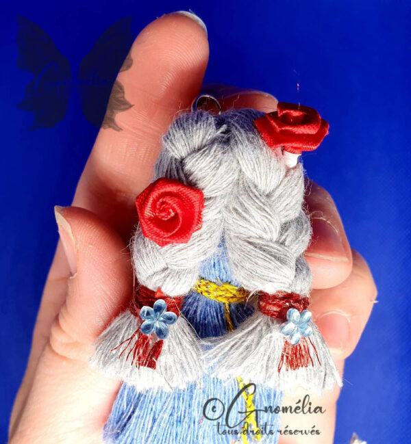 Rosa Fille Rose Porteclé 1 Gnomélia v2 Rosa