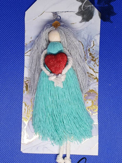 Sofia Fille Coeur Porteclé 2 Gnomélia v2 Sofia