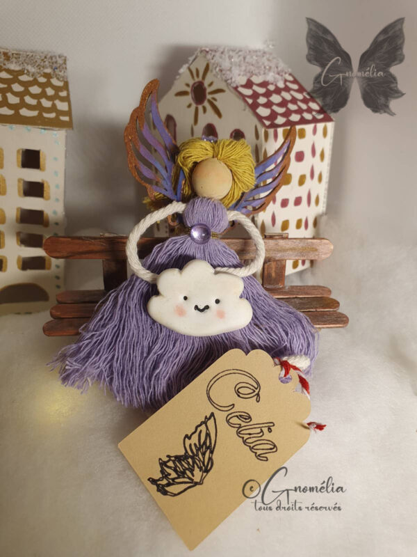 Célia Fée Ciel Nuage Violet 2 Gnomélia v2 Célia