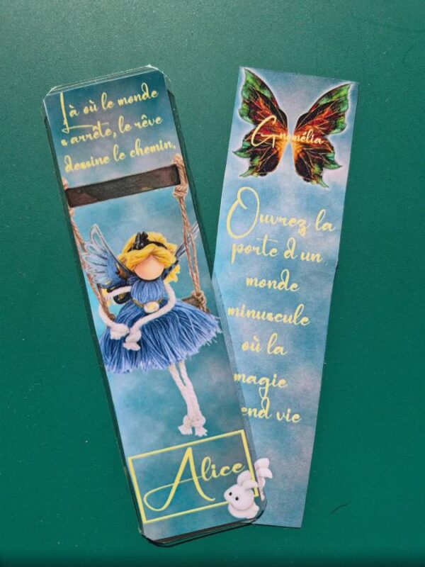 Marque Page Alice
