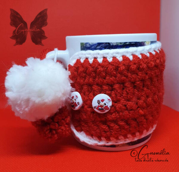 Cosy Cup Noël Pompons double