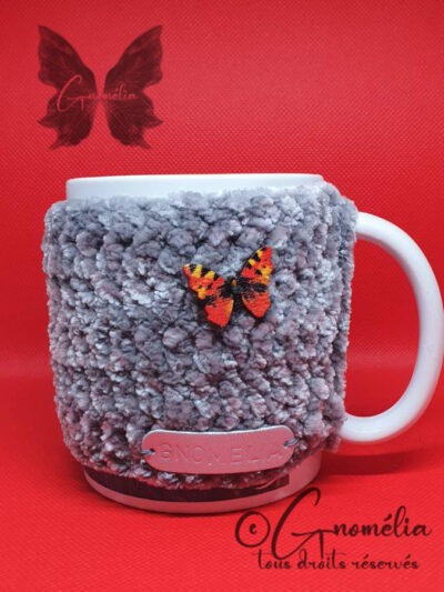 Cosy Cup Papillon rouge jaune