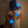 Méduso Gnome Aquatique Méduses 4 Gnomélia v2 Méduso, gnome aquatique de Gnomélia avec ses méduses fluorescentes