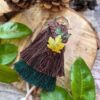 Sylvana Petite Fille Fée Feuilles Gardienne des Bois Gnomélia