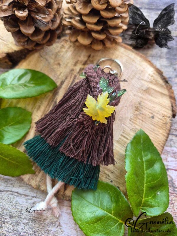 Sylvana Petite Fille Fée Feuilles Gardienne des Bois Gnomélia