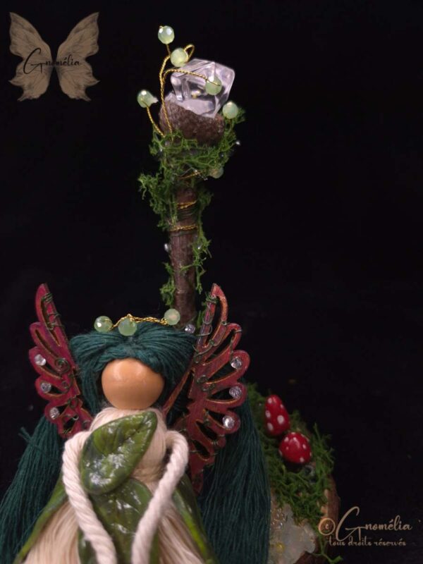 Fée Amérinda Reine Gardien des Bois Gnomélia