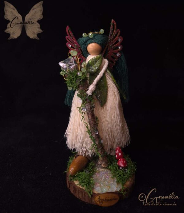 Fée Amérinda Reine Gardien des Bois Gnomélia