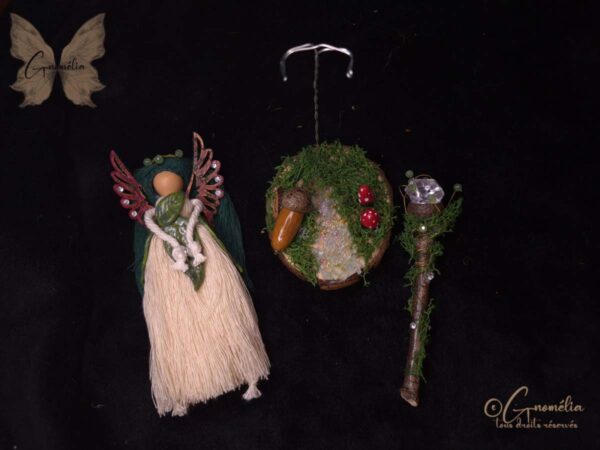 Fée Amérinda Reine Gardien des Bois Gnomélia