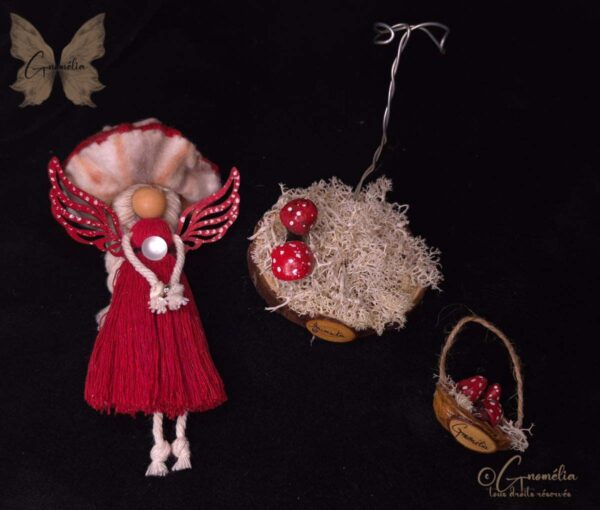 Fée Aminata Champignon Gardien des bois Gnomélia