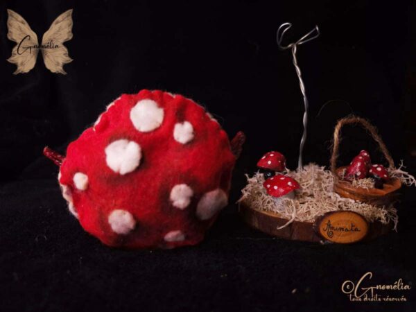 Fée Aminata Champignon Gardien des bois Gnomélia