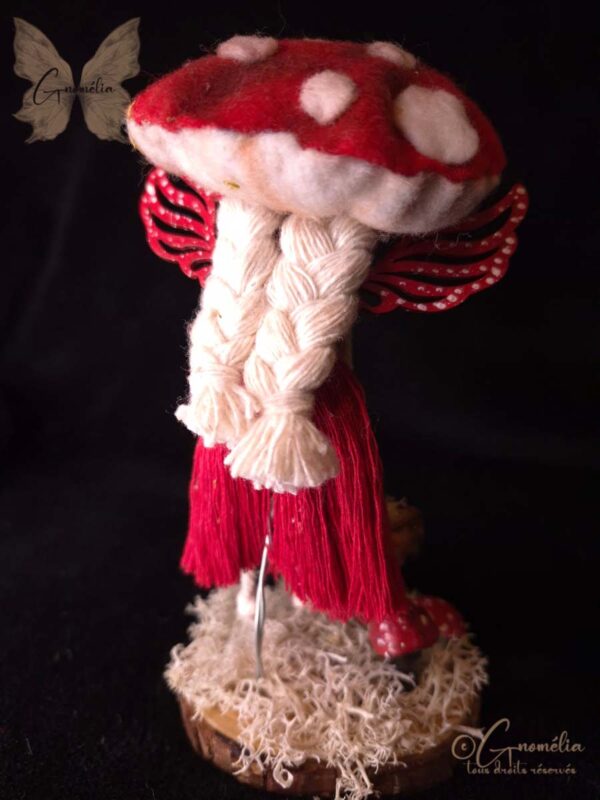 Fée Aminata Champignon Gardien des bois Gnomélia