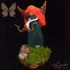 Fée Mérida Princesse Gardiens des Bois Gnomélia