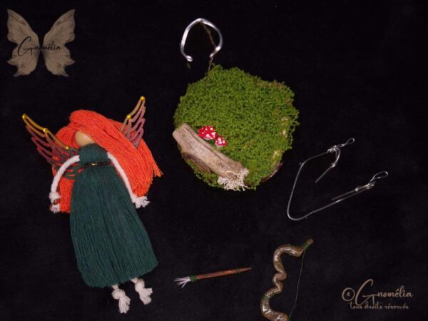 Fée Mérida Princesse Gardiens des Bois Gnomélia