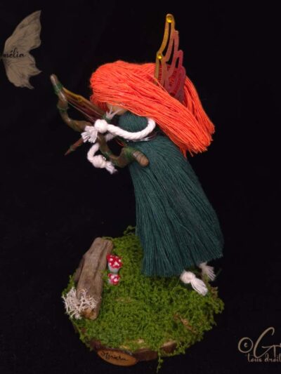Fée Mérida Princesse Gardiens des Bois Gnomélia