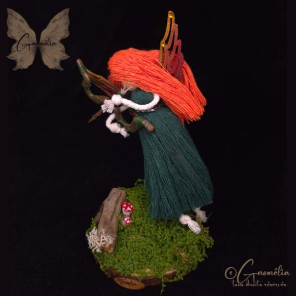 Fée Mérida Princesse Gardiens des Bois Gnomélia