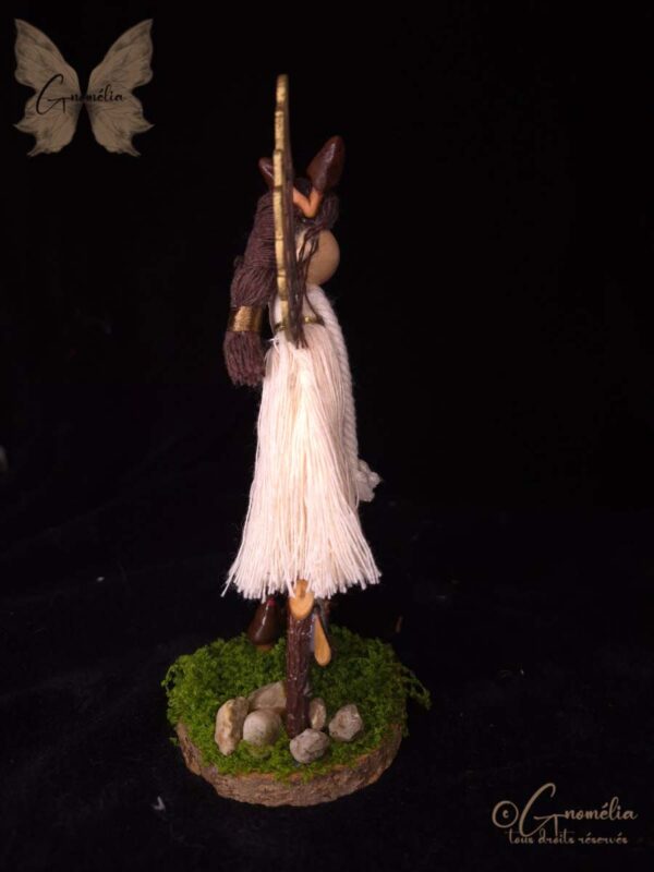 Fée Stérée Champignon Gardien des Bois Gnomélia