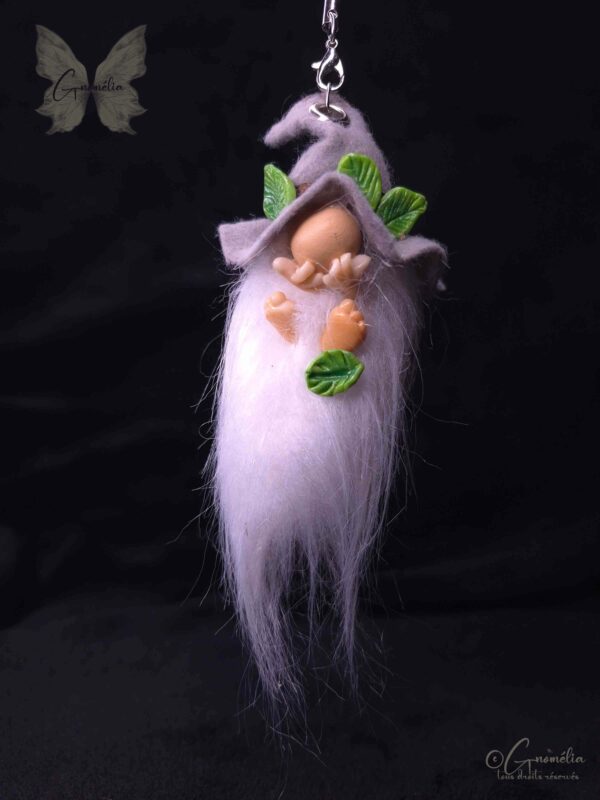 Gnome Gabin Gardien des Bois Minis Gnomélia