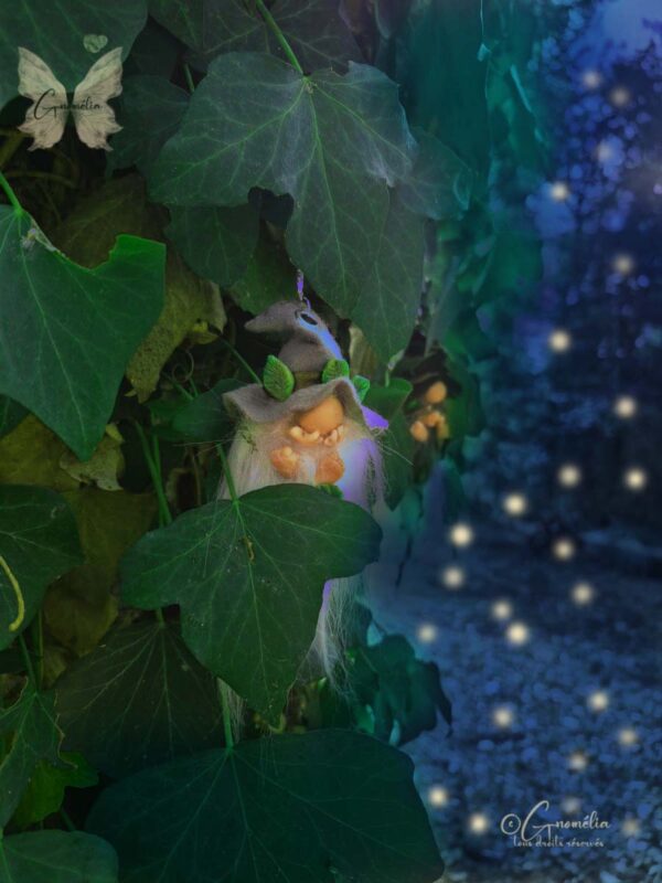 Gnome Nature Gabin Mini_s Les Gardiens des Bois Gnomélia
