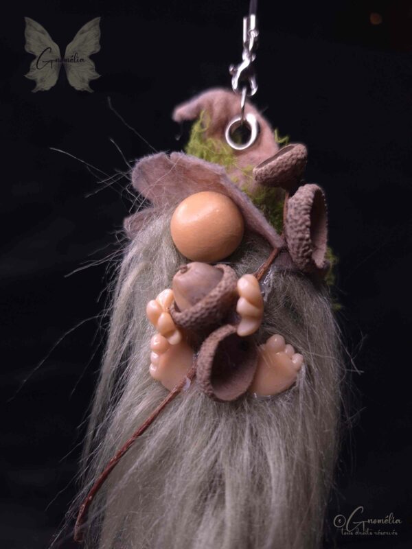 Glandin Gnome Gardien des Bois Minis Gnomélia