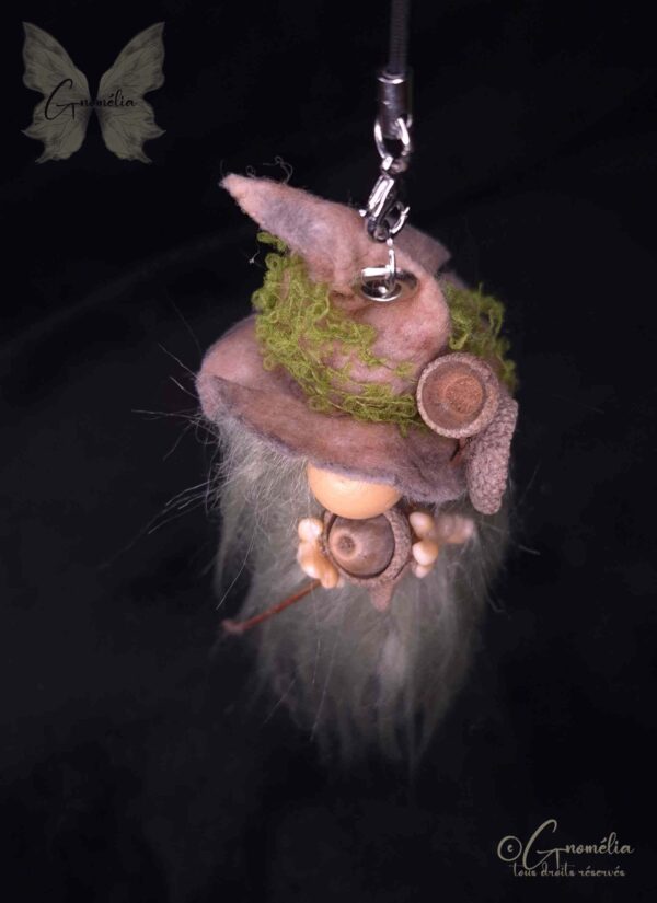 Glandin Gnome Gardien des Bois Minis Gnomélia