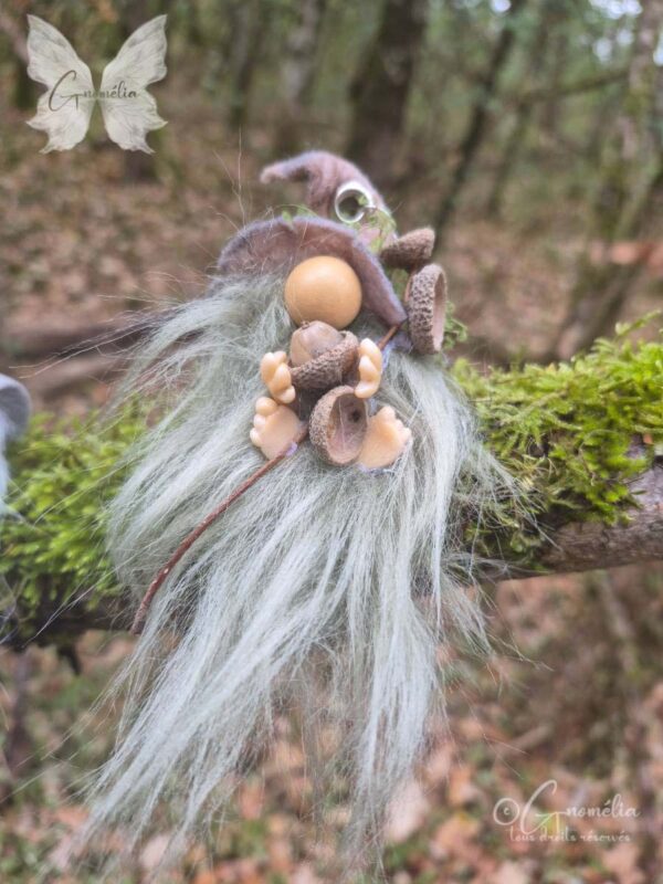 Gnome Glandin Minis Gnome Les Gardiens des Bois Gnomélia