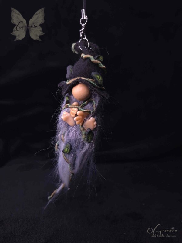 Gnome Lianor Gardien des Bois Minis Gnomélia