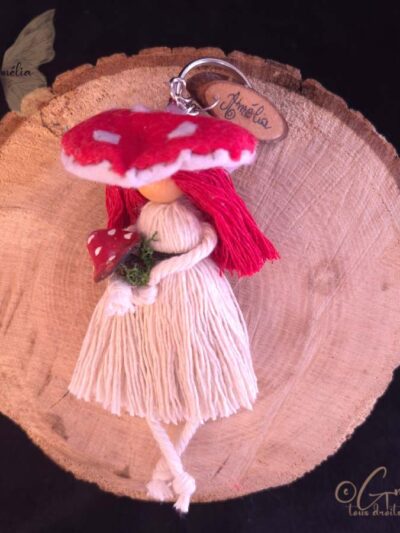 Petite Fille Amélia Jumelle Gardiens des Bois Gnomélia