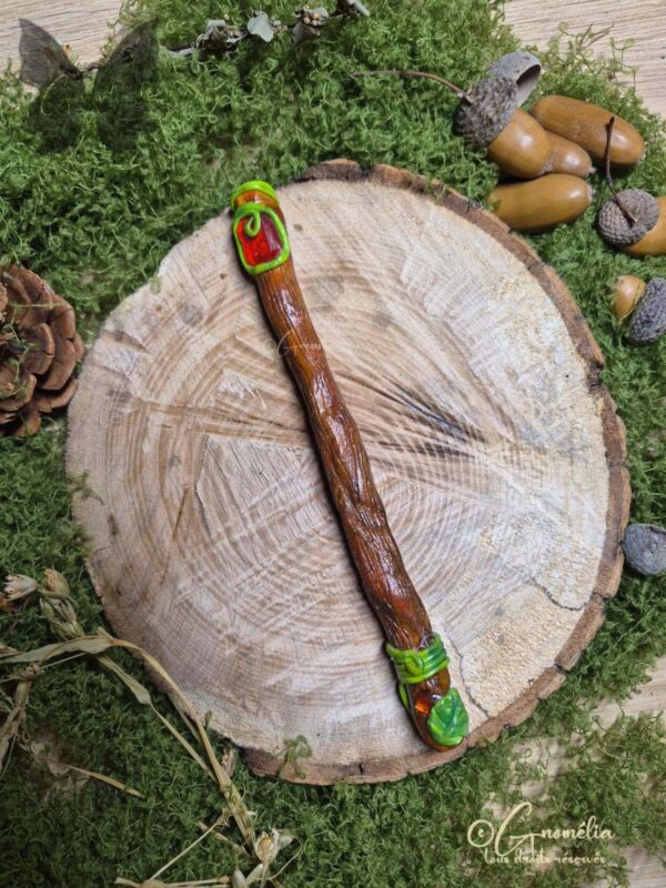 Sceptre Tarsac Gnome Conseil des Anciens Les Gardiens des Bois Gnomélia