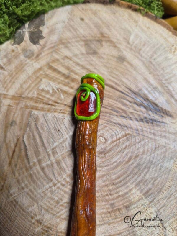 Sceptre Tarsac Gnome Conseil des Anciens Les Gardiens des Bois Gnomélia